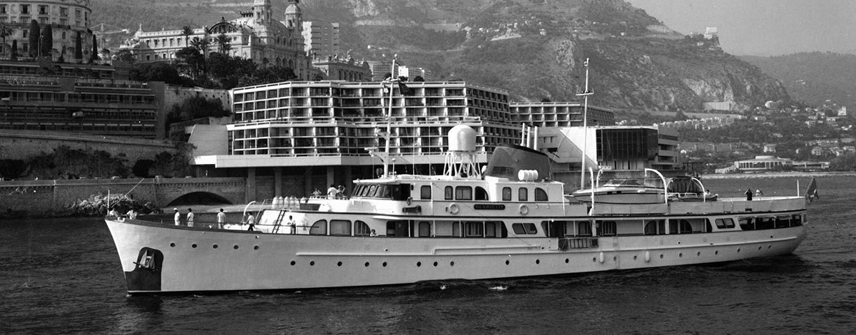 Henriette - a 53-meter yacht built in 1949