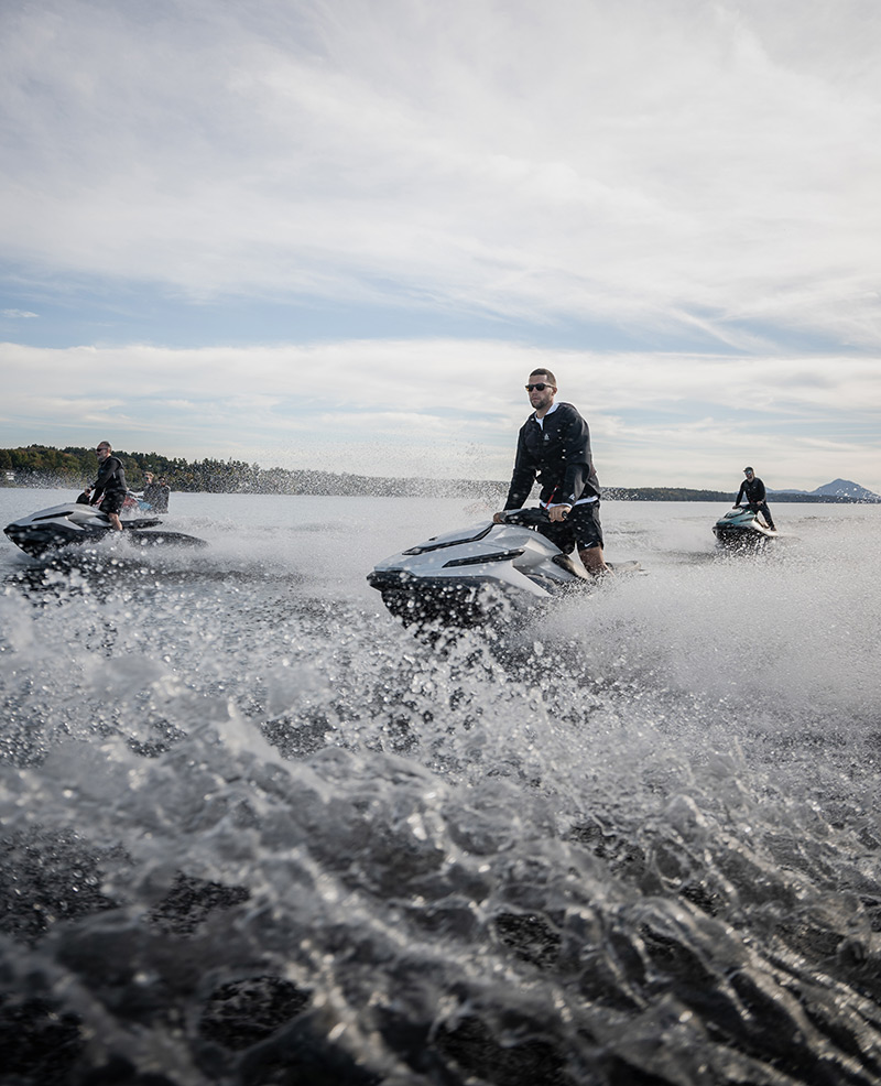 Luxury gadgets for super yacht owners - Orca Electric PWC Jest Ski crashing though waves