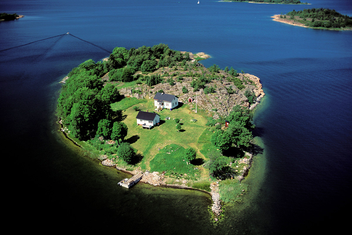 2023 yachting hotspots – one of the many Åland Islands, Archipelago, Finland