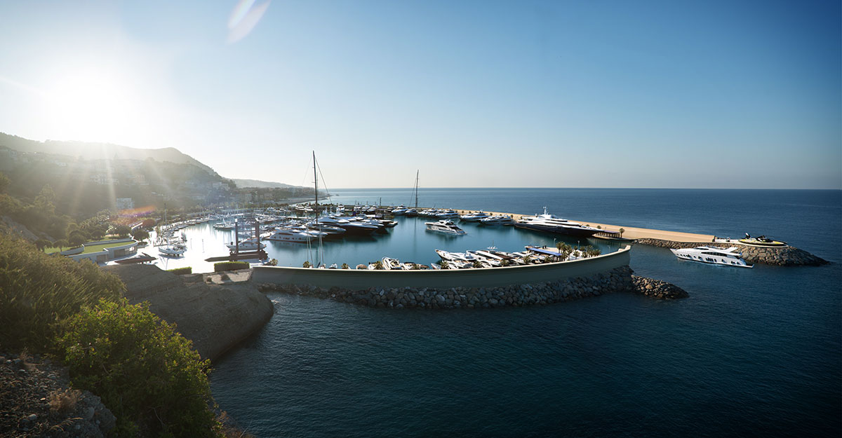 Superyacht Marina - Cala del Forte in Ventimiglia, Italy
