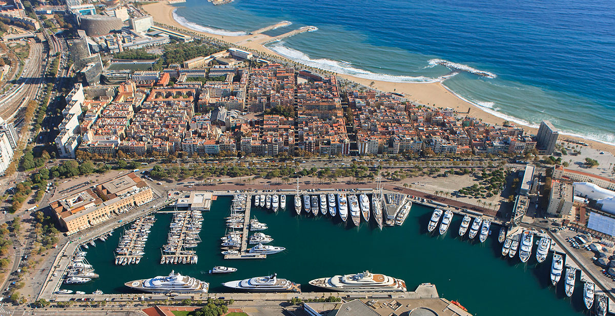 Superyacht Marina – Marina Port Vell is found in the heart of Barcelona