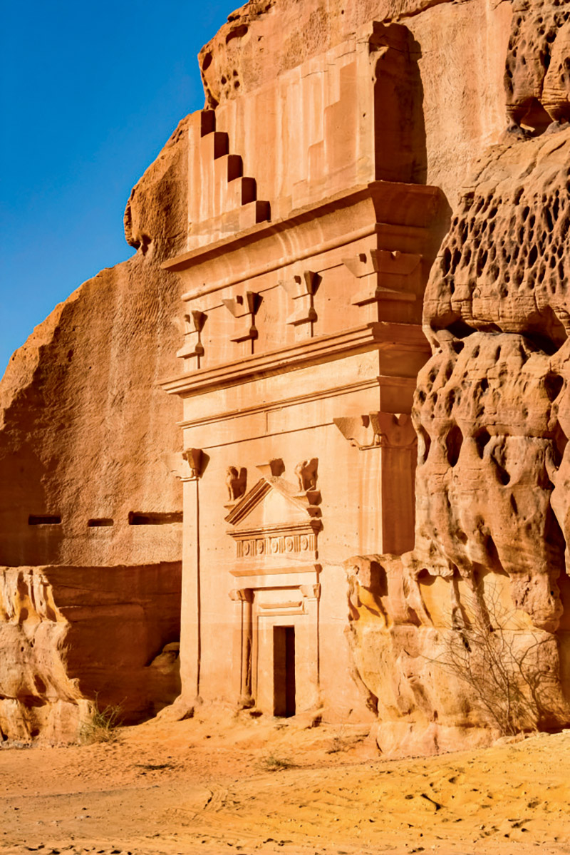 Cultural Treasures – Nabatean tombs in Mada’in Sale, a Unesco World Heritage site in Saudi Arabia
