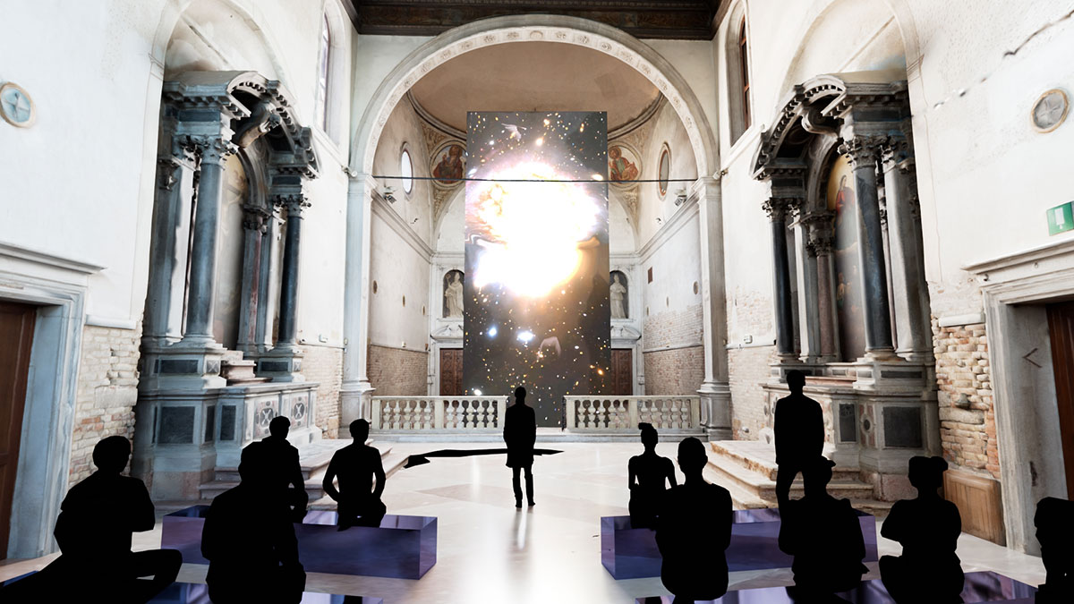Guide to the Venice Biennale - Instillation in Santa Maria della Vititazione
